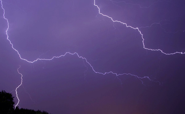 Nur ein Gewitter